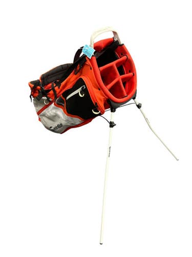 Used Taylormade FLEXTECH STAND BAG Mens Stand Bag Red 11450-S000512546