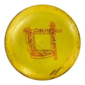 Used Innova GSTAR COLOSSUS Disc Golf Driver Yellow 11450-S000510741