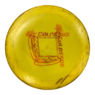 Used Innova GSTAR COLOSSUS Disc Golf Driver Yellow 11450-S000510741