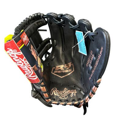 Used Rawlings R9 SOFTBALL BB/SB Glove RH Throw Black 11 3/4" 11450-S000510548