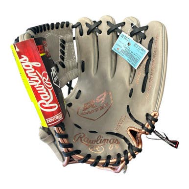 Used Rawlings R9 SOFTBALL BB/SB Glove RH Throw Grey 11 1/2" 11450-S000510547