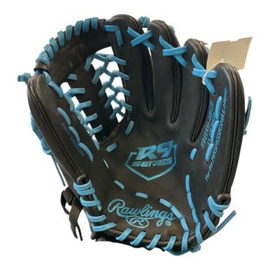Used Rawlings R9 BB/SB Glove RH Throw Black And Royal Blue 11 1/2" 11450-S000510545