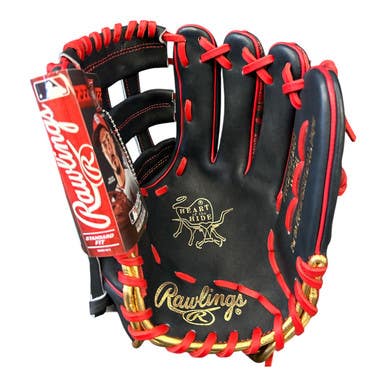 Used Rawlings HEART OF THE HIDE BB/SB Glove RH Throw Black 12" 11450-S000510511