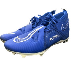 Used Nike Alpha Menace Pro 3 FB Cleats Royal Blue Senior 14 11450-S000505139
