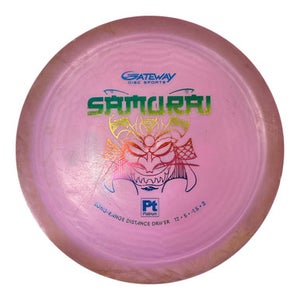 Used Gateway SAMURAI Disc Golf Driver Pink 172g 11450-S000519416