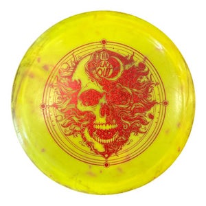 Used FATAL BLACK OUT Disc Golf Driver Yellow 173g 11450-S000519397
