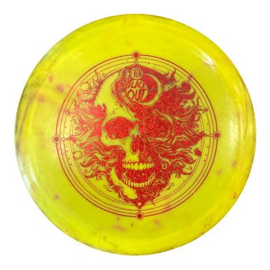 Used FATAL BLACK OUT Disc Golf Driver Yellow 173g 11450-S000519397