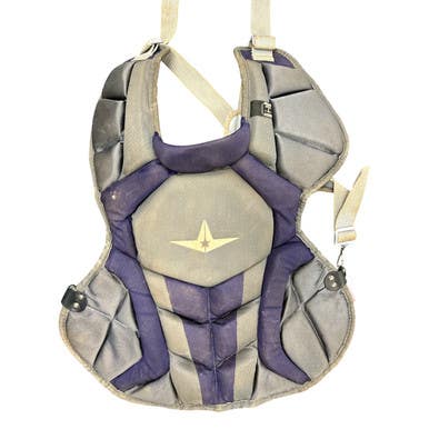 Used All Star S7 AXIS Catchers Chest Protector Purple Junior 11450-S000519347
