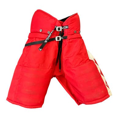 Used Tackla HOCKEY PANTS Senior Pant Red LG 11450-S000519344
