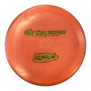 Used Innova GSTAR COLOSSUS Disc Golf Driver Orange 163g 11450-S000518695