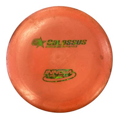 Used Innova GSTAR COLOSSUS Disc Golf Driver Orange 163g 11450-S000518695