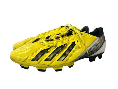 Used Adidas TRX FG Soccer Cleats Yellow Senior 10.5 11450-S000517888