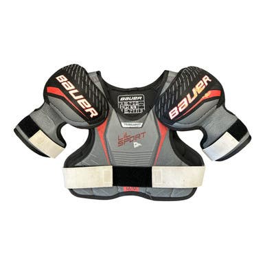 Used Bauer LIL SPORT Junior Shoulder Pads MD 11450-S000515488