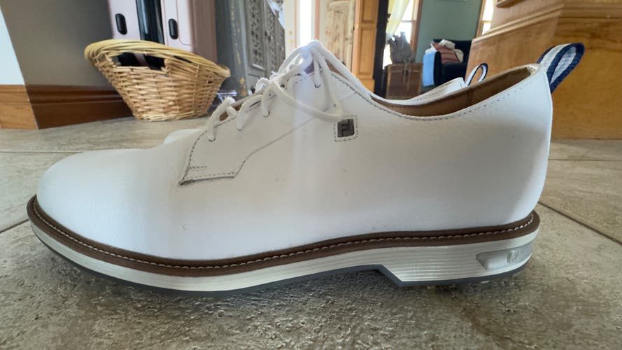 Men's Size M 11.0 (W 12.0) Footjoy Dryjoys Premiere Series Golf Shoes (Used)