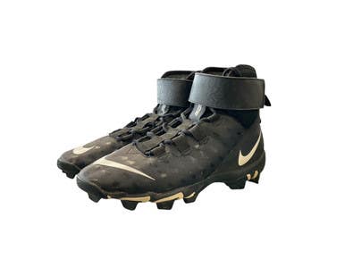 Used Nike FORCE SAVAGE SHARK 2 Adult FB Cleats Black Senior 9 11450-S000515356