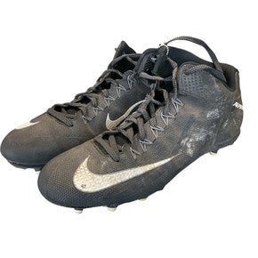 Used Nike NIKESKIN ALPHA Adult FB Cleats Black Senior 13.5 11450-S000514947