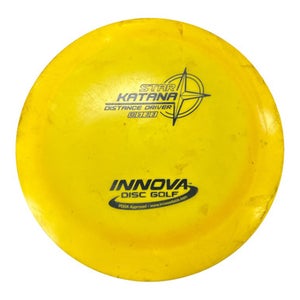 Used Innova KATANA Disc Golf Driver Yellow 175g 11450-S000514563