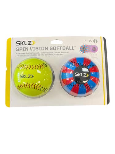 Used SKLZ SPIN VISION SOFTBALL BB/SB Training Aid 11450-S000513572