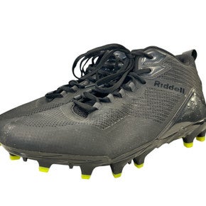 Used Riddell Field Demon FB Cleats Black Senior 13 11450-S000513555