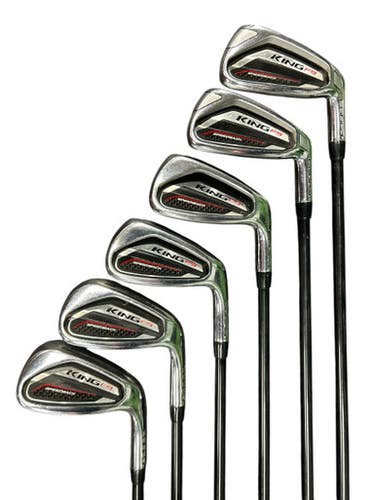 Used Cobra KING F9 SPEEDBACK Mens Iron Set RH 6I-GW/AW 11450-S000511932