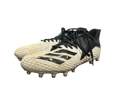 Used Adidas Freak X Carbon FB Cleats White Senior 13.5 11450-S000512368