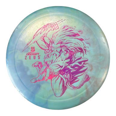 Used Discraft ZEUS Disc Golf Driver Royal Blue 174g 11450-S000511587