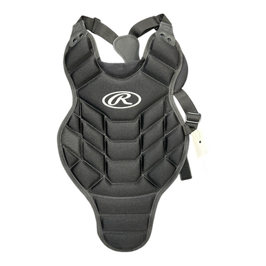 Used Rawlings CHEST PROTECTOR Catchers Chest Protector Black T-Ball 11450-S000506662