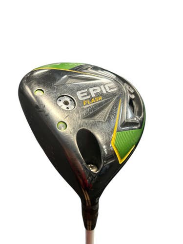Used Callaway EPIC FLASH Mens Driver LH 9.0 Degree 11450-S000506508