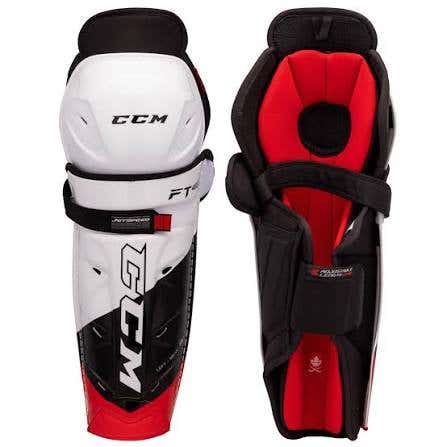 Junior CCM JetSpeed FT485 12" Shin Pads (New)