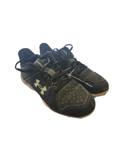 Used Under Armour CLEATS BB/SB Cleats Black Junior 02 11450-S000515583