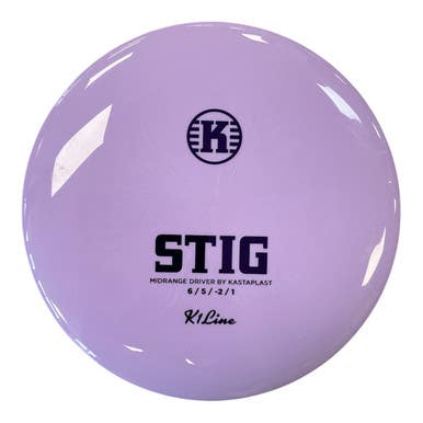 Used Kastaplast K1 STIG Disc Golf Driver Purple 175g 11450-S000515512