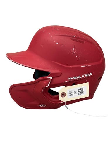 Red One Size Fits All 6 3/8 - 7 1/8 Rawlings Mach Batting Helmet (Used)