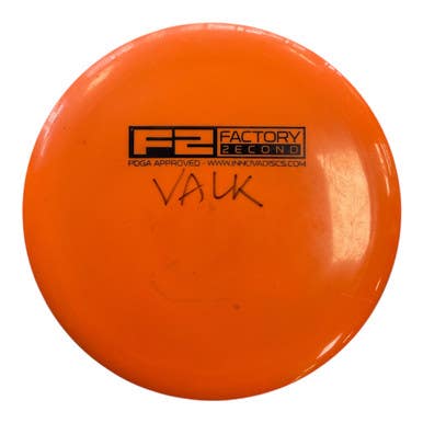 Used Innova F2 STAR VALKYRIE Disc Golf Driver Orange 167g 11450-S000513373