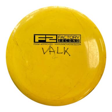 Used Innova F2 STAR VALKYRIE Disc Golf Driver Gold 168g 11450-S000513369