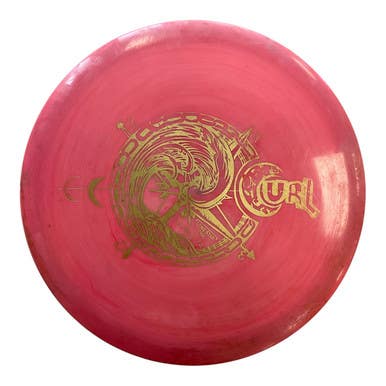 Used Lone Star Disc CURL Disc Golf Driver Pink 174g 11450-S000510928