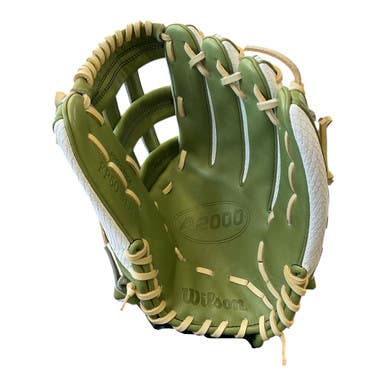 Used Wilson A2000 FP50 BB/SB Glove RH Throw Green 12 1/4" 11450-S000508467