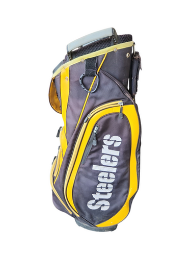 Used STEELERS BAG Mens Cart Bag Black 11450-S000508465