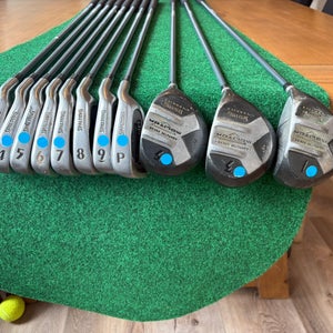Golf Clubs: Men's Right Handed Clubs (Full Set) Regular Flex (Used)