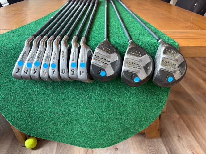 Golf Clubs: Men's Right Handed Clubs (Full Set) Regular Flex (Used)