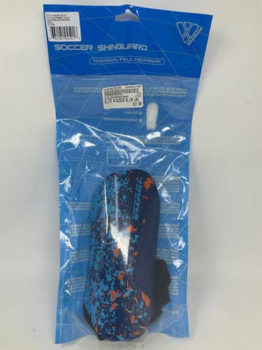 New Vizari Elite SG with Compression Sleeve BL/OR Large 11450-VIZVZSG70134L