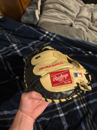 2025 Rawlings Pro Preferred RH Catcher's Baseball Glove 34" (Used)
