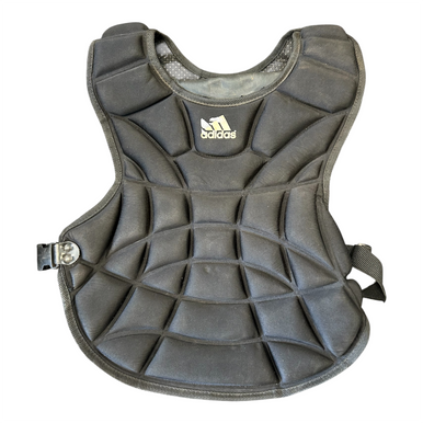 Used Adidas CHEST PROTECTOR Catchers Chest Protector Black Junior 11450-S000472645