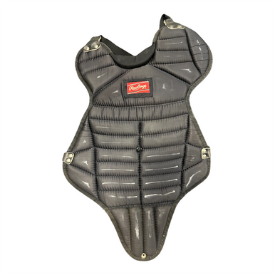 Used Rawlings Catchers Chest Protector Adult Black 11450-S000476099