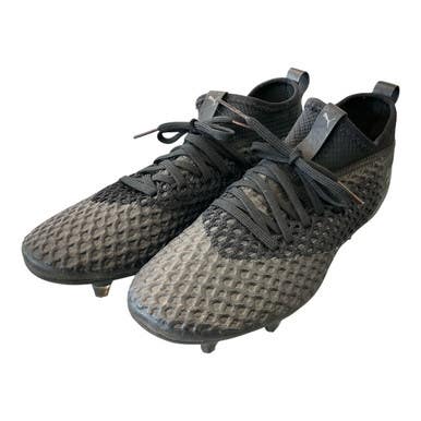Used Puma FUTURE 2.2 NETFIT Soccer Cleats Black Senior 7 11450-S000520488
