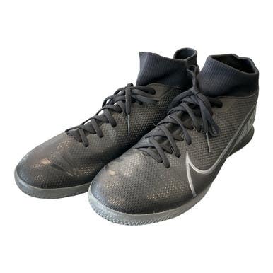 Used Nike MERCURIAL SUPERFLY 7 Soccer Indoor Shoes Black Senior 8 11450-S000520490