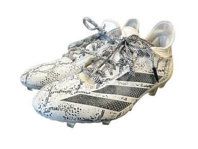 Used Adidas ADIZERO Adult FB Cleats White Senior 9 11450-S000520481