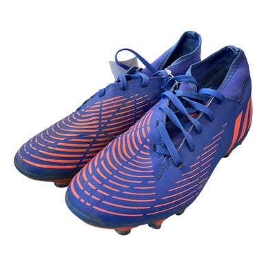 Used Adidas PREDATOR EDGE.4 Soccer Cleats Royal Blue Senior 7 11450-S000519730