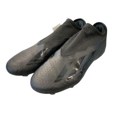 Used Adidas X CRAZYFAST 3 LACELESS Soccer Cleats Black Senior 11 11450-S000519724