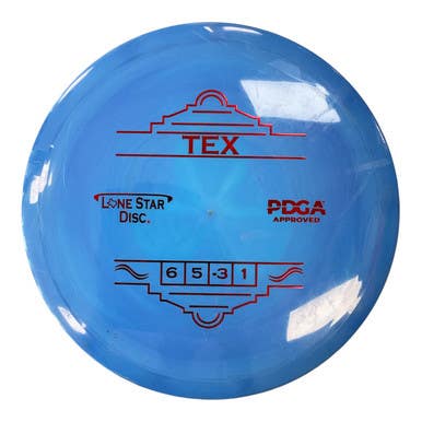 Used Lone Star Disc BRAVO TEX Disc Golf Driver Royal Blue 173g 11450-S000519675