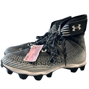 Used Under Armour FRANCHISE Adult FB Cleats Black Senior 7 11450-S000519519